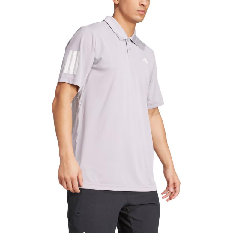 adidas Теннисная рубашка-поло SS25 CLUB Поло мужское Honor Gray JZ3491