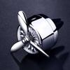 Car Decoration Car Air Vent Freshener Perfume Clip Helicopter with LED Colorful Ambience Light Fan Fragrance Aroma Diffuser