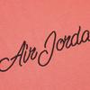 Jordan Спортивная футболка с коротким рукавом Cursive Logo, мужские топы, красная CD5607-605