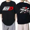 Мультяшные Красные Солнца Готические Топы Initial D Размер Футболка Мужская AE86 Смешная Харадзюку Манга Футболка Японское Аниме Графическая Футболка Мужская