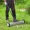 VEVOR 24-Inch Magnetic Sweeper with Wheels, 50 lbs Capacity, with Telescoping Magnetic Pickup Tool, Adjustable Handle