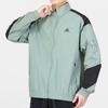 Adidas Повседневная куртка с воротником-стойкой и цветными блоками Мужская куртка зеленая IA6965