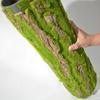 Искусственная Кора Дерева Красивый Покрывной Элемент Колонны Водопроводной Трубы Зеленая Кора Растения Домашнее Украшение Канализационной Трубы