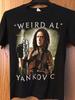 Черная футболка Weird Al Yankovic Унисекс Концертная S-5XL SG854 Унисекс Футболка