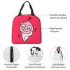 Funky Apeach Insulated Lunch Bag for Women Office Cooler Thermal Food Box Tote Portable Lunch Boxes Container