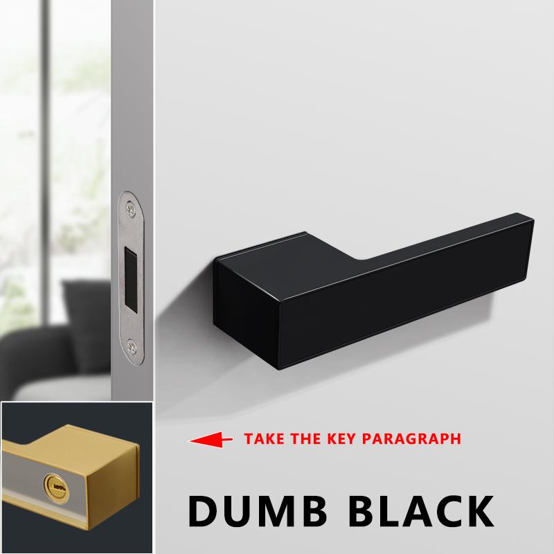 TOPKNORR Room Door Lock Indoor Magnetic Mute Ecological Door Lock Wooden Door Bedroom Toilet Household Door Lock Door Handle