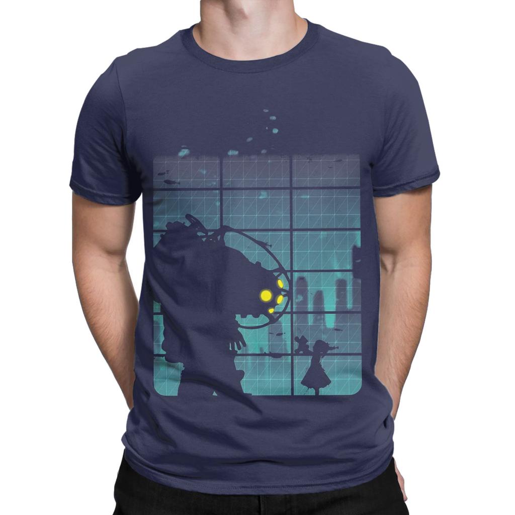 Come on Mr Funny 100 Cotton TShirt bBioShock Tees Tops For Unisex