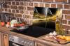 Glass stove top protector 2x45x52 Glitter