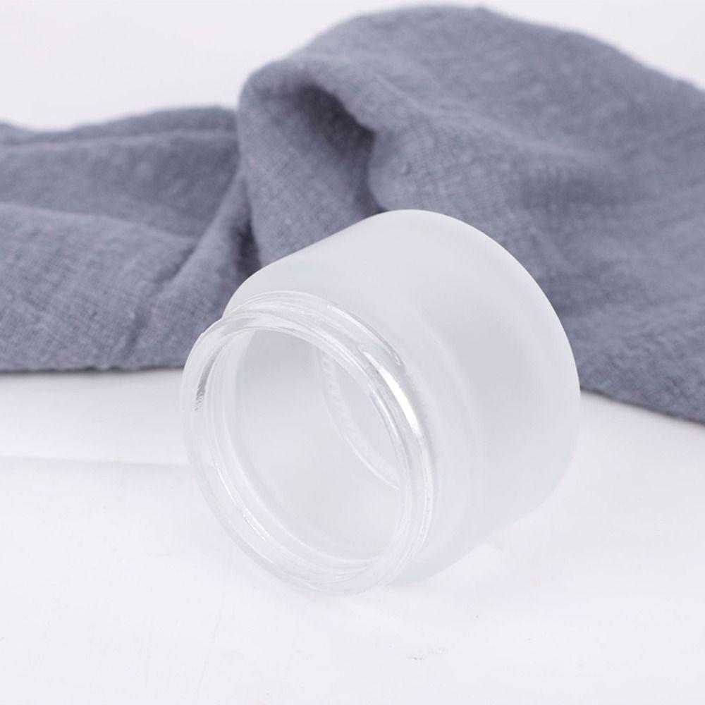 Серебряные/Золотые/Черные/Белые Баночки для крема для лица Пустая баночка для макияжа Косметический контейнер