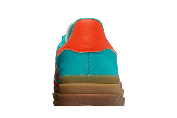 Женские кроссовки adidas Gazelle Bold Мятный Rush Оранжевый Impact (Женский) Мятный Рывок/Оранжевый Удар