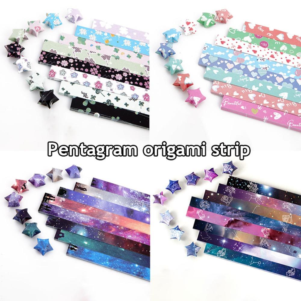 Supplies Origami Arts Crafting Diy Hand Arts Make Origami Stars Paper Strips Lucky Star Origami