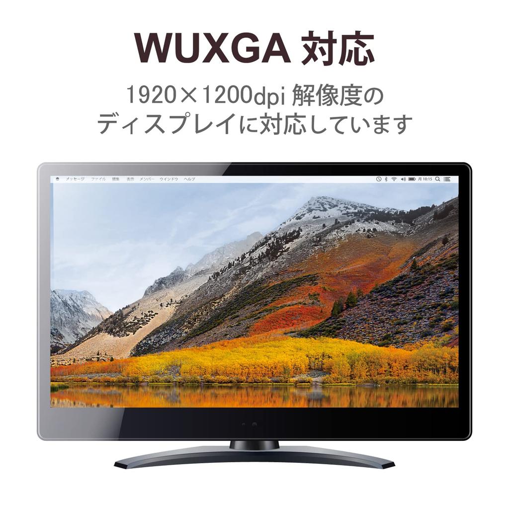 Elecom MiniDisplayPort Conversion adapter/forAPPLE/VGA