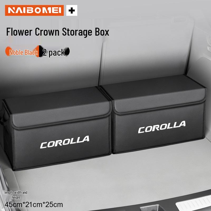 Toyota Corolla Foldable Trunk Organizer - Interior Storage Box