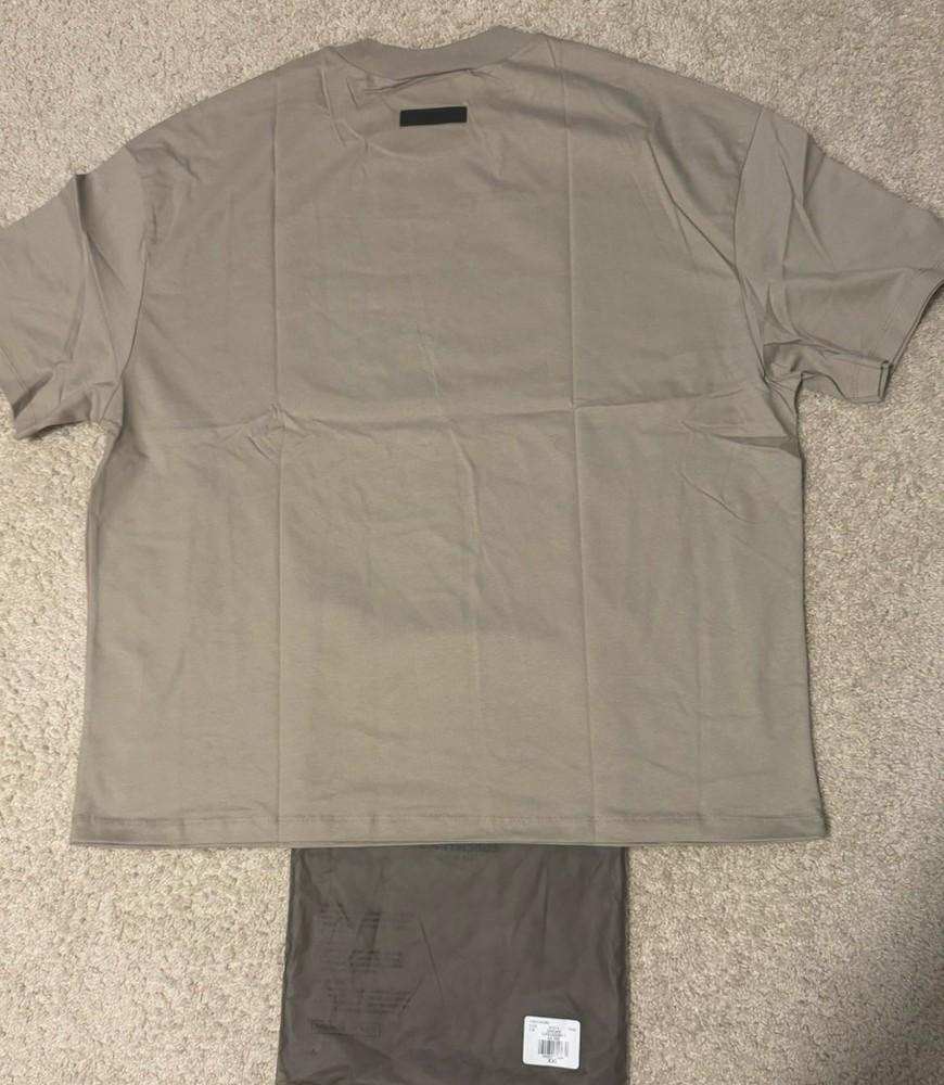 Футболка Fear of God Essentials Размер XXL Цвет Smoke | Новый amp; Оригинальная унисекс футболка