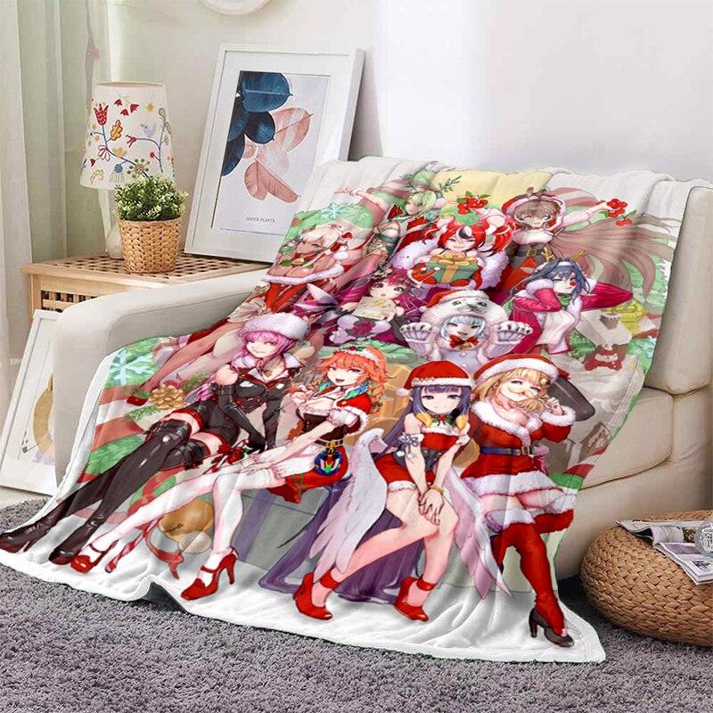 Рождественское одеяло Рождественский теплый подарок на заказ диван-кровать одеяло для пикника мягкая простыня доставка одеяло аниме домашнее одеяло