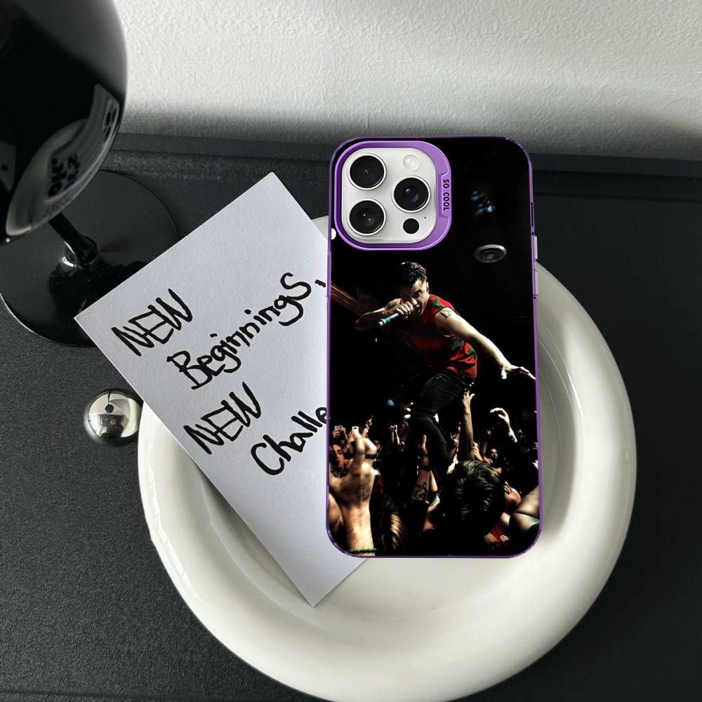 Чехол для телефона группы Ice Nine Kills Серебристый корпус Для iPhone 17 16 15 14 13 12 11 Pro Max Plus