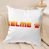 Luxury Fashion KKelme Cushion Cover Short plush Doublesided Print Square Throw Pillow Covers Sofa Home Cushion Decor