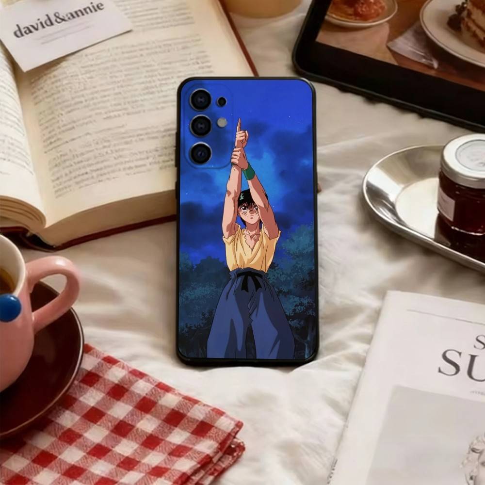Yu Yu Hakusho Phone Case Soft black For Samsung S25,S24,S21,S22,S23,S30,Ultra,S20,Plus,Fe,Lite