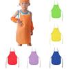 1PC Anti-Fouling Non-Woven Children Aprons Waterproof Home Kitchen Kids Colorful Unisex