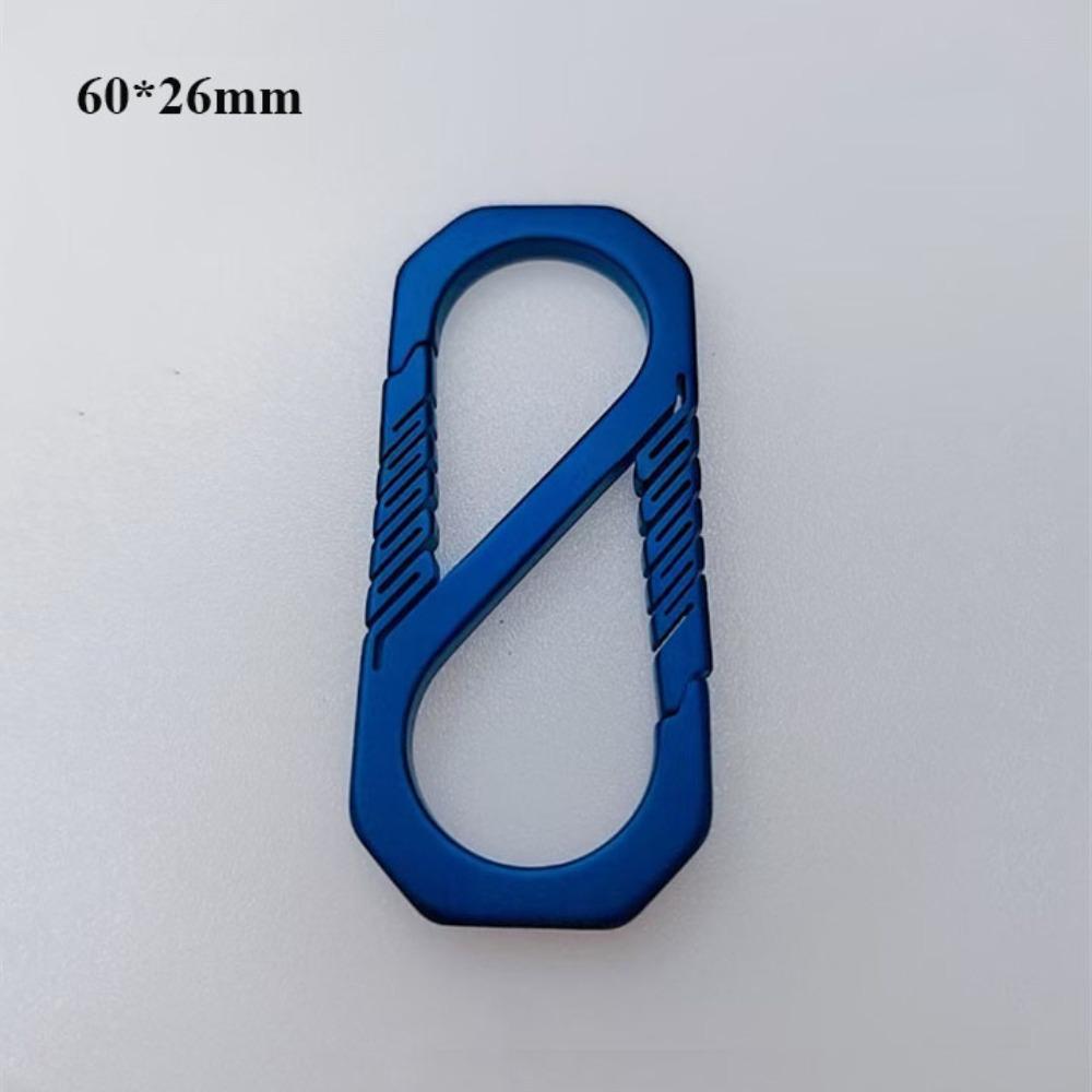 Super Lightweight Titanium Key Rings Portable Keychains Buckle Pendant  Outdoor Tool