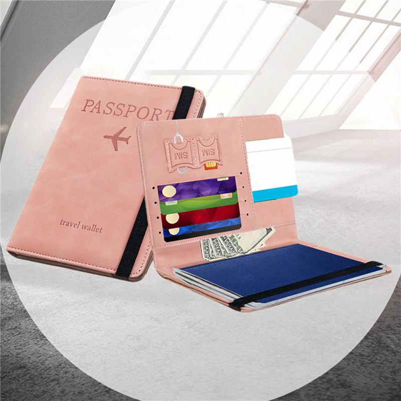 Дорожный антимагнитный паспорт кожаный держатель для паспорта с защитой от кражи сумка для документов