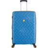 Lot de 3 valises rigide extensibles 2415/3 - Double Fermeture anti-vol - LYS Paris - Bleu