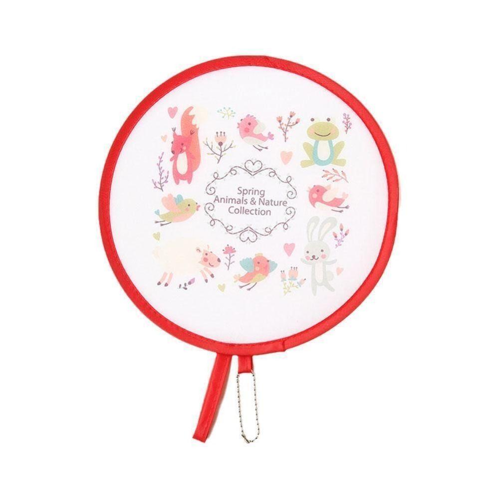 Clothing Acceessories Home Decoration With Tassel Long Handle Chinese Retro Style Embroidery Handheld Fan Pearl Edging