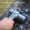 with LED Light Cordless BBQ Grill Brush Rechargeable BBQ Rotating Brush  Barbecue