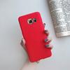 Чехол для Samsung Galaxy S6 S7 Edge Чехол-накладка для Galaxy S8 S9 S10 Plus Однотонный корпус для Samsung S10+ S9+ S8+ S10e Чехлы для телефонов Fundas