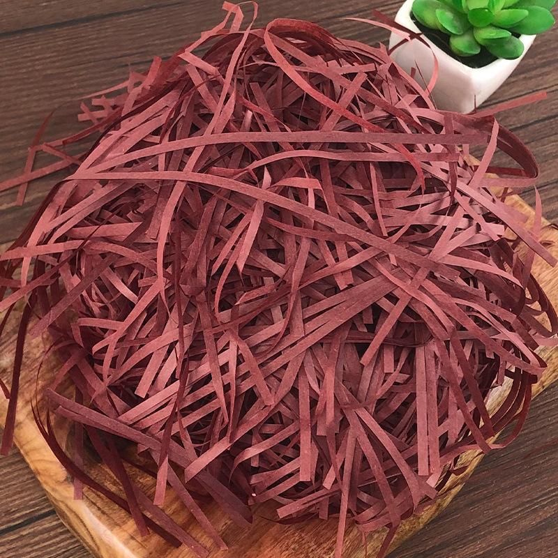 100G-1800G Colorful Crinkle Paper Raffia Shredded Confetti Gift Box Filler Decoration Wedding Party Gift & Basket Packaging