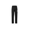 Sports Lifestyle Series Letter Print Breathable Cuffed Drawstring Casual Pants Men Pants Black TR71SS-BW