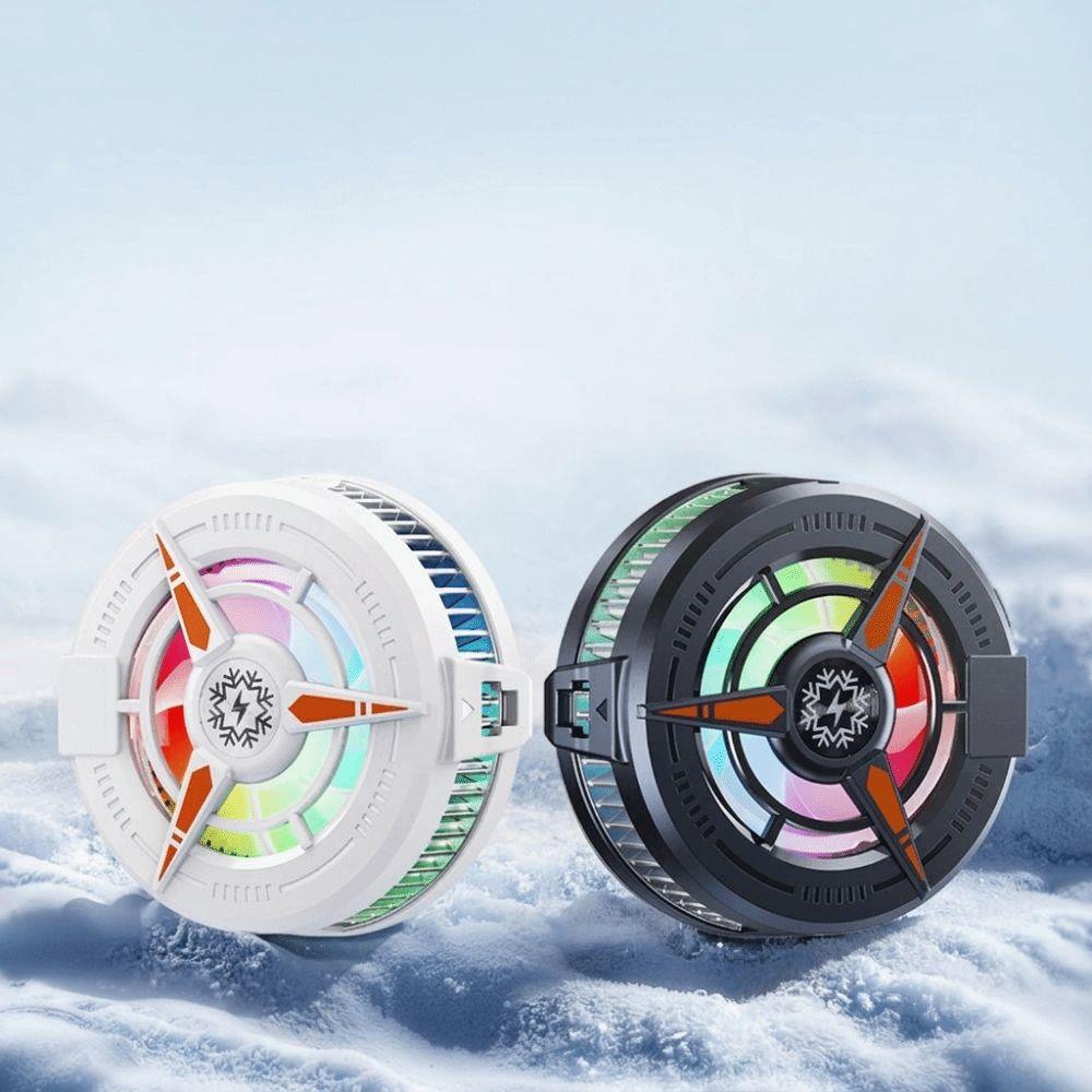 5V 3A Mobile Phone Cooling Fan Digital Display Phone Phone Cooler Phone Cooling