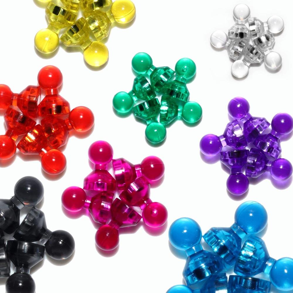 Lightweight Mini Multi-color Push Pins Magnets Whiteboard Magnet Refrigerator Magnet Cones magnets
