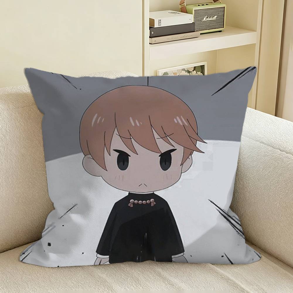 Shirogane From Love Is War Square Sofa Pillow Cover Solid Color Living Room Home Decor Cushion Case