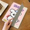 Чехол для iPad Air6 с рисунком милой собаки, складывающийся в три раза, для iPad 2022 10th Air4 Air5 10.9 Air3/Pro2017 10.5 с держателем для карандашей