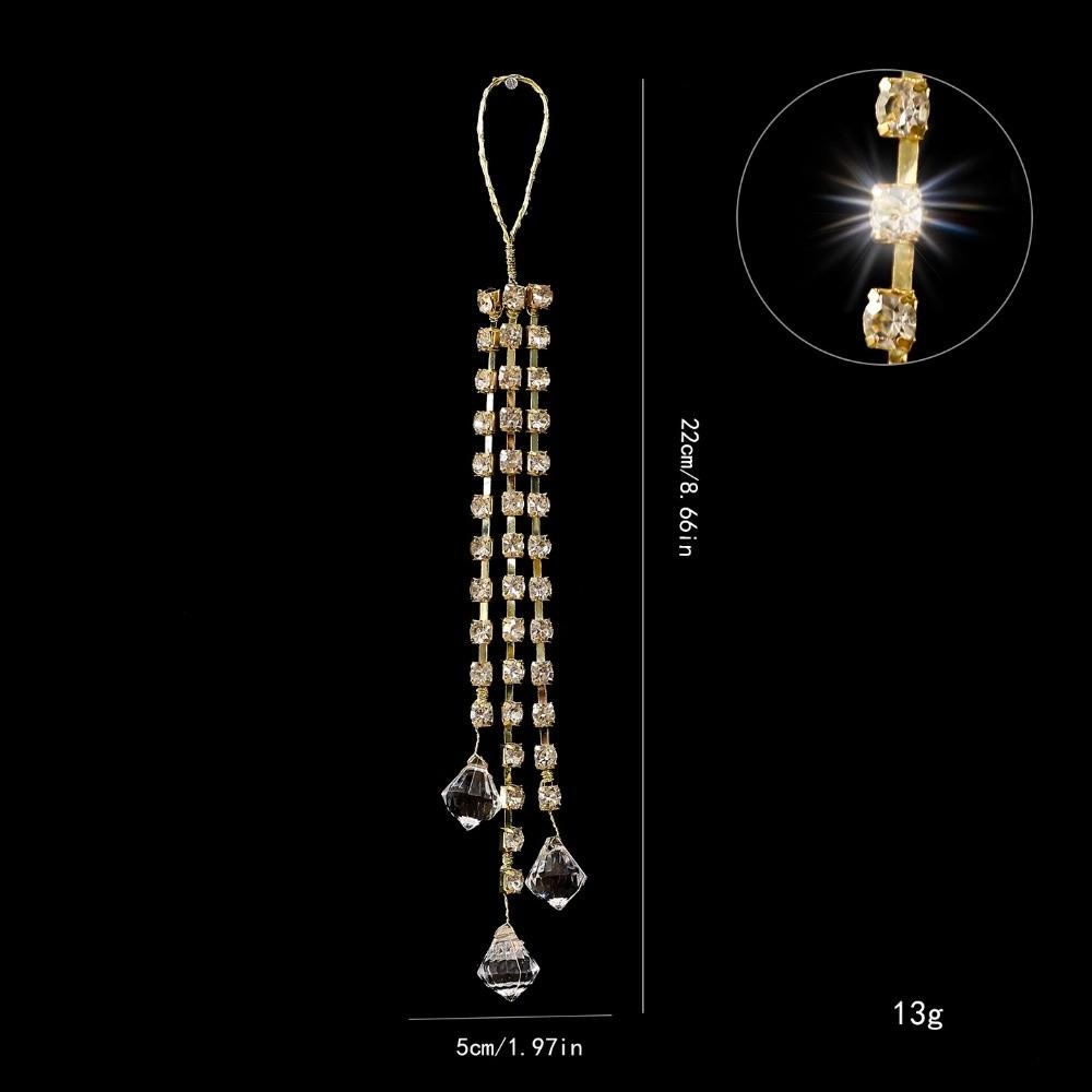 Sparkling Crystal Bud Branches Transparent Bead Christmas ornaments Wedding Decor