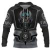 Tattoo Armor 3d Digital Printed Sweatshirt Hoodie Coat Men's Sweatshirt