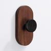 Wood Black Walnut Hook Modern Minimalist Coat Hook Closet Hanger Towel Hook Wall Organizer Hook Decorative For Home Kitchen