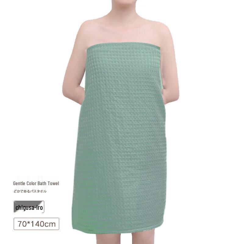 Впитывающее банное полотенце Jia Jie Li с вафельной текстурой