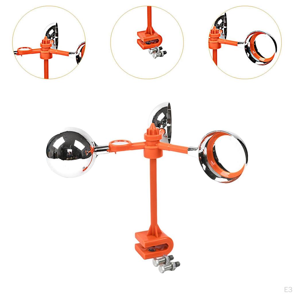 Reflective Bird Deterrent Scare Device Garden Tool Wind Power Scarer for Patio