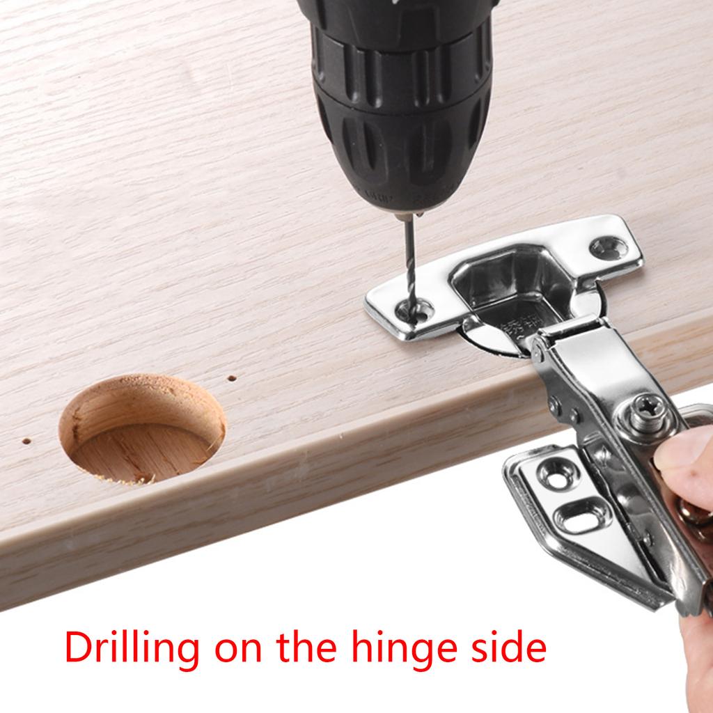35 мм Кондуктор для мебельной петли, Пуансон для сверления отверстий, Точная фиксация, Деревообрабатывающий дюбельный кондуктор, Направляющая для сверления, Локатор для двери