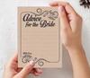 Inkdotpot Fill In Style Kraft Theme Bachelorette Party Games Set of 5 (Activities for 50 Guests) Fun Bridal Shower Games Set Bundle