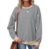 Sweatshirt For Women Oversized Casual Loose  Pullover Top