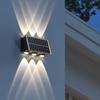 Solar Wall Washer Outdoor Waterproof Wall Lamp Landscape Garden Lamp Villa Night View Decoration