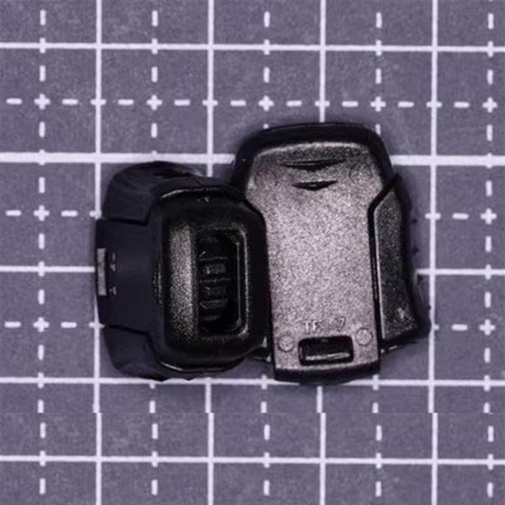 2pcs Black Cord Lock Bean Sportswear Accessories Elastic Rope Buckle Plastic Stopper Outdoor Tool