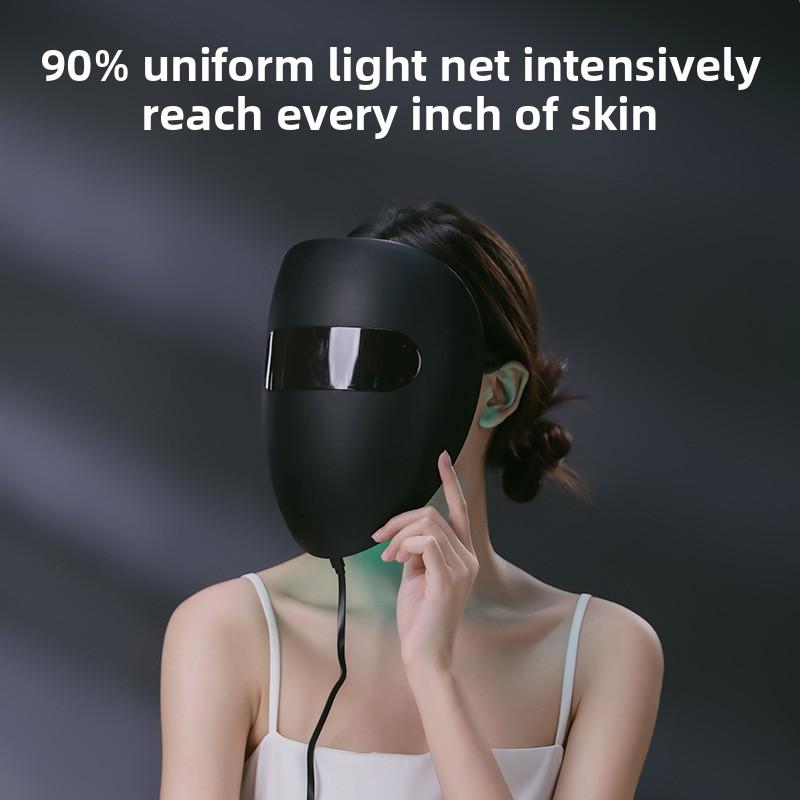 Спектральная маска Косметический прибор Фотонное омоложение кожи Beauty Row Light Milk Iron Man Mask Высокоэффективный светодиодный косметический прибор