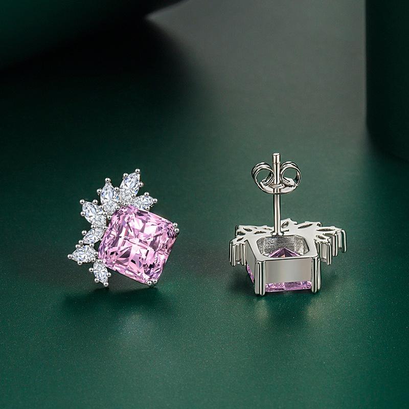 Sace Gems Classic Copper Alloy Zircon Earrings Ladies Jewelry Wedding Promise Party Gift