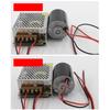 High Speed Reversible Motor Powerful 30W Permanent Magnets Motor 12V Motor Electric Gear Motor Fit for DIY Generators