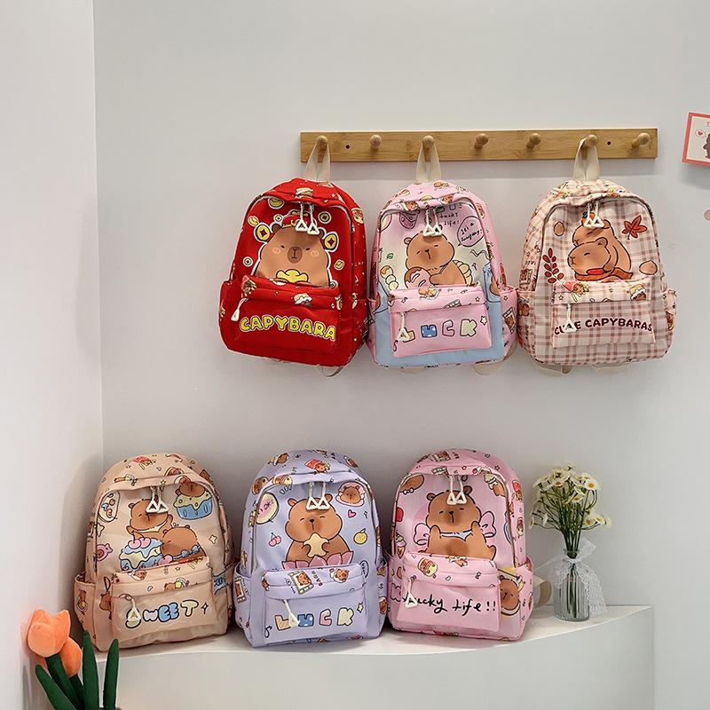 Adorable Cartoon School Backpack for Kids - Lightweight, Load-Reducing Design 2026 Style.