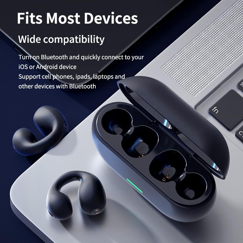 Наушники Bluetooth-клипсы HiFi стереонаушники Спортивные водонепроницаемые сенсорные наушники